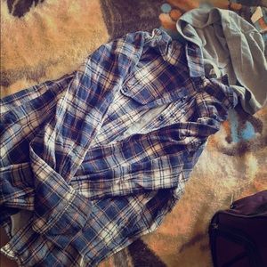 Flannel hoodie